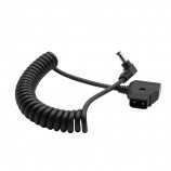 dc5.5*2.5mm angle male to d-tap male spring cable